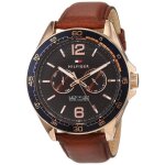 Montre tommy hilfiger sophisticated sport 1791367 bracelet cuir marron