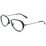 Monture de lunettes - vuarnet - vl18050001 - noir - acier inoxydable - Ø 54 mm Monture de lunettes - vuarnet - vl18050001 - noir - acier inoxydable - Ø 54 mm