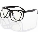 Monture seule pour lunettes de vue / soleil viper v - 411 - double paroi - noir