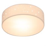 Monzana plafonnier ciel étoilé rond Ø 30cm abat - jour tissu 40 watt séjour chambre plafonnier tissu ... Monzana plafonnier ciel étoilé rond Ø 30cm abat - jour tissu 40 watt séjour chambre plafonnier tissu ...