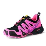 Chaussures de marche randonne pour femmes mood - trekking outdoor - rose - respirant