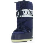 Moon boot - 14004400 - bleu - haute - femme - talon plat