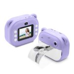 Appareil photo instantan� et cam�ra - violet