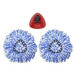 Mop microfiber mop steam wipe avec fixation de la tte de vadrouille petite pour o - cedar o - vileda ...