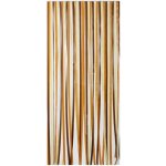 Rideau de porte - morel - antilles brun et beige - rayures - salon - int�rieur