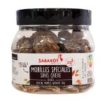 Morilles spciales sans queue sches pot de 100g sabarot