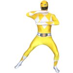 Combinaison int�grale power rangers jaune - morphsuits - rangers jaune - lycra respirant �tirable - adulte ...