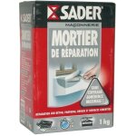 Mortier de r�paration sader - gris - sans coffrage - adh�rence maximale - 1 kg