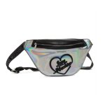 Moschino - sac banane - argent� - maroquinerie femme