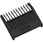 Contre - peigne en plastique - moser - 6mm - noir - pour chien - amovible