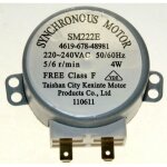 Moteur du plateau tournant pour micro ondes whirlpool