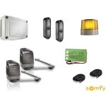 Moteur portail battant - axovia 3s io - pack confort - somfy 1216596