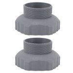 Mothinessto lot de 2 adaptateurs tuyau piscine 11239 - raccord pour skimmer piscine Mothinessto lot de 2 adaptateurs tuyau piscine 11239 - raccord pour skimmer piscine