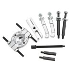 Kit dextracteur de roulement - mothinessto - ensemble complet - m�tal - compatible roulements de roue ...