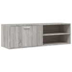 Meuble tv - mothinessto - dx5914 - bois ding�nierie - sonoma gris - 120x34x37 cm