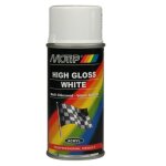 Motip aerosol peinture acrylique acrylic paint bombe auto car spray can art collector blanc 150 ml csk ...