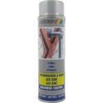 Motip peinture - bombe galvanisation  froid alu - zinc spray 500ml rf. m07302 - od