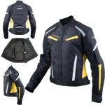 Moto blouson textile femme protections ce sport voyage fluo xl