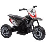 Moto cross �l�ctrique pour enfant - homcom - licence honda crf450rl - 3 roues - batterie 6v - enfants ...