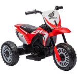 Moto cross �l�ctrique pour enfant homcom pp 71x40. 5x43. 5cm rouge