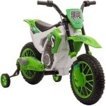 Homcom - moto �lectrique pour enfants - pp - 106. 5x51. 5x68cm - vert