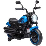 Moto �lectrique pour enfants - homcom - 3 km / h 6v phare led - charge max. 25 kg - 2 roues dentra�nement ...
