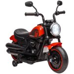 Moto �lectrique pour enfants - homcom - 3 km / h 6v phare led - charge max. 25 kg - 2 roues dentra�nement ...