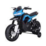Homcom - moto enfant - plastique - 105x52x62cm - bleu