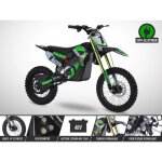 Moto enfant �lectrique 1300w / moto cross orion 1300w / 14 / 12 / �dition 2021 / vert