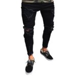 Moto jeans homme de marque pantalon jeans de moto motorcycle d�chir� homme outdoor coton hit hop casual ...