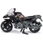 Moto jouet - siku - bmw r 1250 gs lci - mtal / plastique - guidon mobile - pneus en caoutchouc