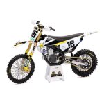 Moto miniature - new ray - husqvarna fc 450 - 1 / 12 - mixte - a partir de 6 ans