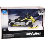 Moto neige miniature - new ray - can - am mxz rs - jaune - electrique - jouet Moto neige miniature - new ray - can - am mxz rs - jaune - electrique - jouet
