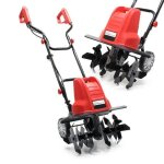 Wiltec motobineuse �lectrique 1500 w ? vitesse � vide 400 tr / min ? profondeur de travail 220 mm ? motoculteu ...