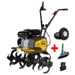 Motobineuse thermique 212cc avec pack accessoires largeur jusqu 85 cm texas pack - lilli535tg