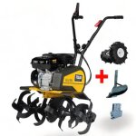 Motobineuse thermique puissante 56cv 2 vitesses 3 largeurs de travail jusqu 85cm texas lilli 534tg