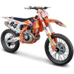 Rplique de motocross - ktm - sx 450 - chelle 1 / 6 - couleur orange - pour enfants  partir de 6 ans ...