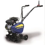 Motobineuse thermique 4t 99cm3 motoculteur � essence largeur de travail 42cm goodyear