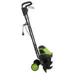 Motoculteur de jardin �lectrique 1500 w - vidaxl - 6 lames - facile � d�placer et � transporter
