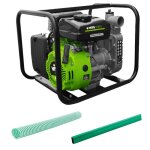 Motopompe thermique 105 cm3 4t 3cv innondations kit complet + 2x10m de tuyau 1. 5 Ø43cm vito Motopompe thermique 105 cm3 4t 3cv innondations kit complet + 2x10m de tuyau 1. 5 Ø43cm vito