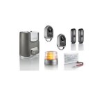 Motorisation portail coulissant - somfy - elixo 500 3s io - 2 t�l�commandes - 500 kg max - installation ...