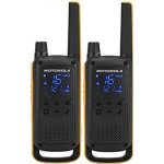 Motorola t82 extreme pmr446 2 - way walkie talkie radio twin pack - jaune / noir Motorola t82 extreme pmr446 2 - way walkie talkie radio twin pack - jaune / noir
