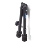 Support v�lo / trottinette mural - mottez - m056q - rabattable - acier blanc - 1 v�lo