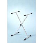 Mottez tr�teau en x - hauteur 37 � 92 cm - noir