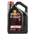 Motul 8100 huile x - clean + 5w30 5l noir