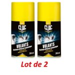 Mouchclac a�rosol insecticide jaune - lot de 2 recharges