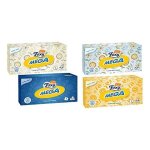 Mouchoirs en papier facial mega foxy - foxy - 200 uds