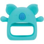 Moufle gants de dentition - nuby - koala - silicone - bleu