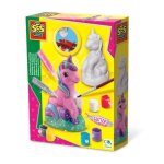 Moulage et peinture - licorne - ses creative - facile  remplir avec du pltre et de l?eau