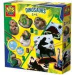 Moulage et peinture et scratch - ses creative - dinosaures 2 en 1 - activit� manuelle cr�ative - fabriqu� ...